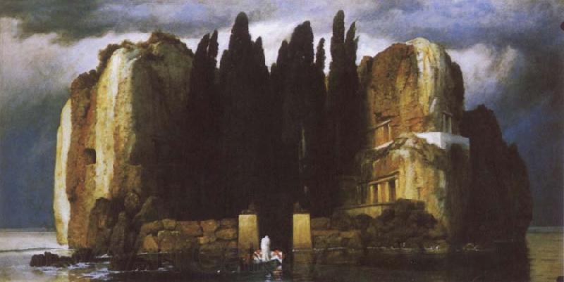 Arnold Bocklin Island of the Dead Spain oil painting art